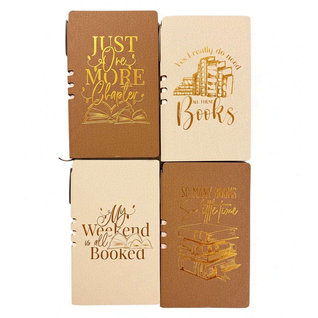 Bookish Pocket Journal with Hidden Pen | Reader's Notebook