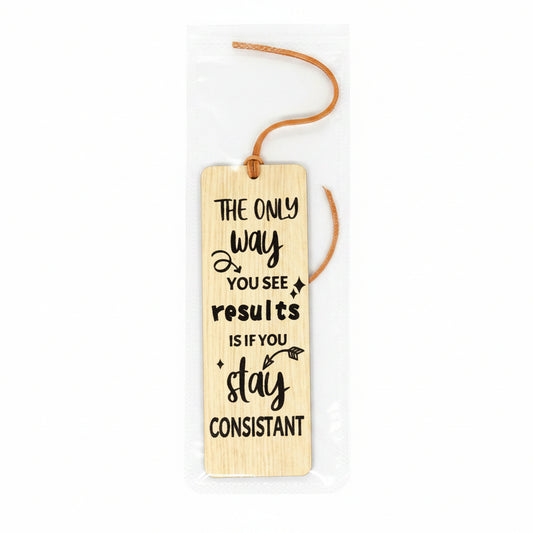 Inspirational Wood Bookmark Collection
