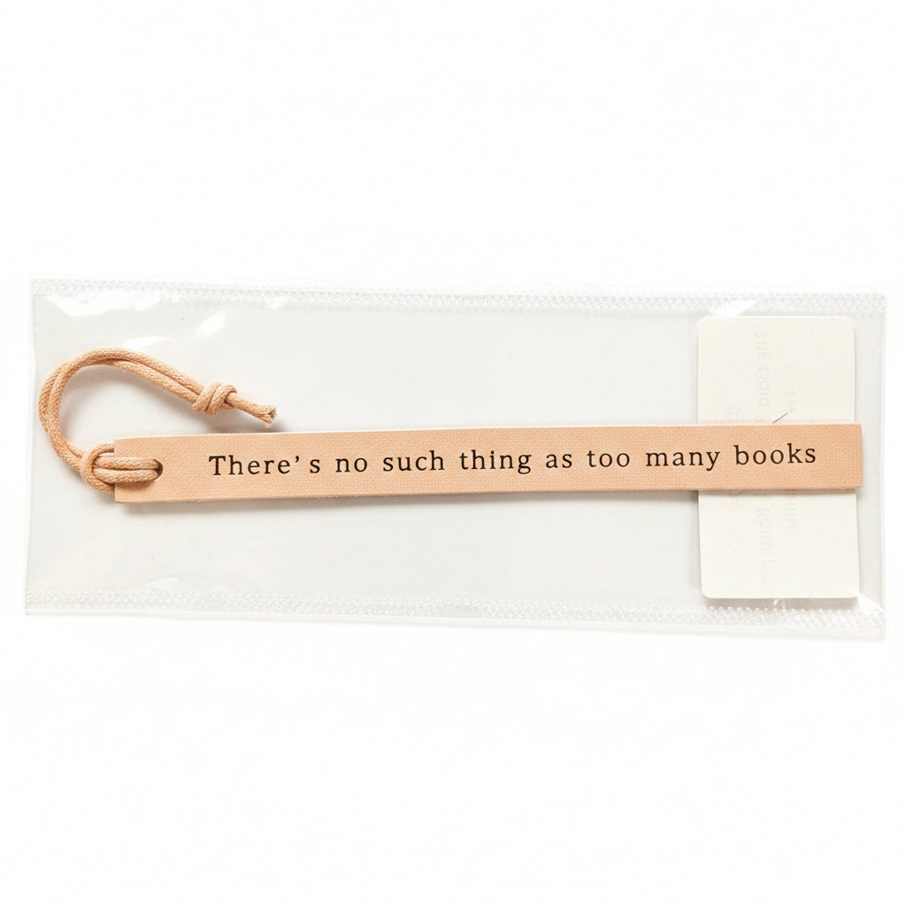 Luxury Slim Leather Bookmark Collection