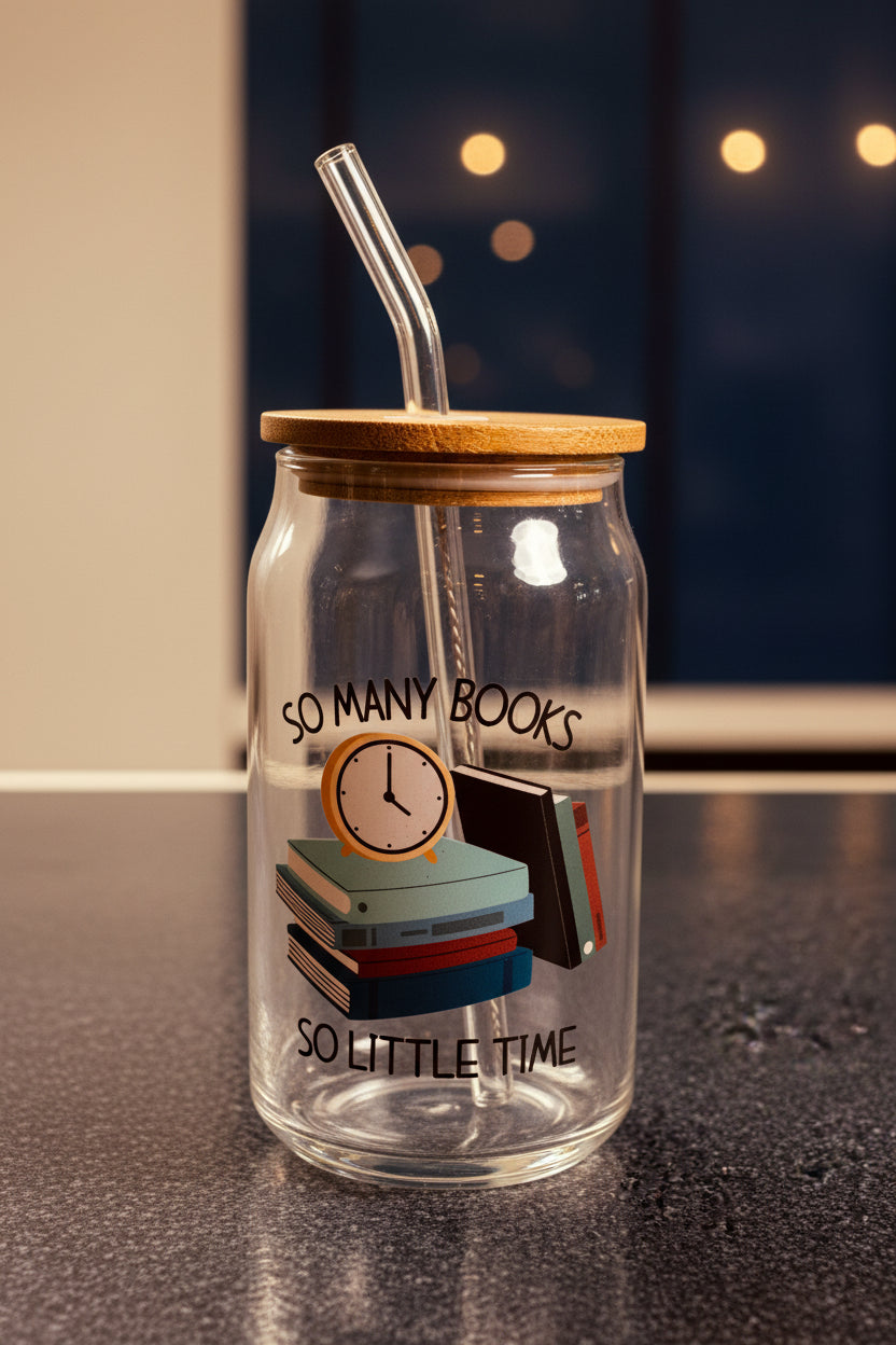 Bamboo Lid Glass Tumblers