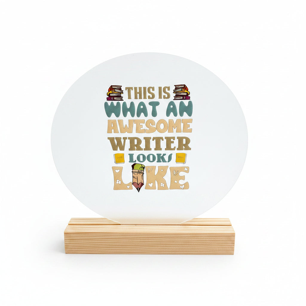 Bookish Acrylic Desk Signs