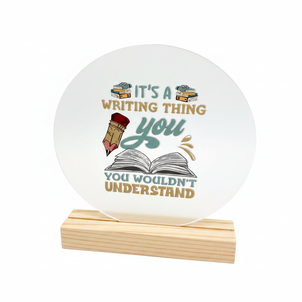 Bookish Acrylic Desk Signs