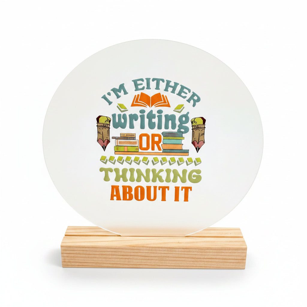 Bookish Acrylic Desk Signs