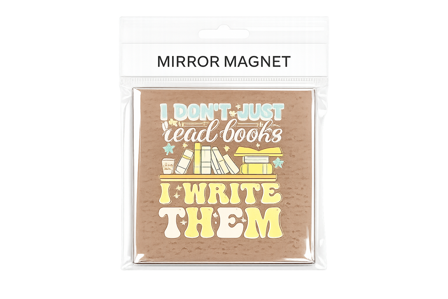 Bookish Mirror Magnets