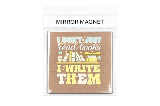 Bookish Mirror Magnets