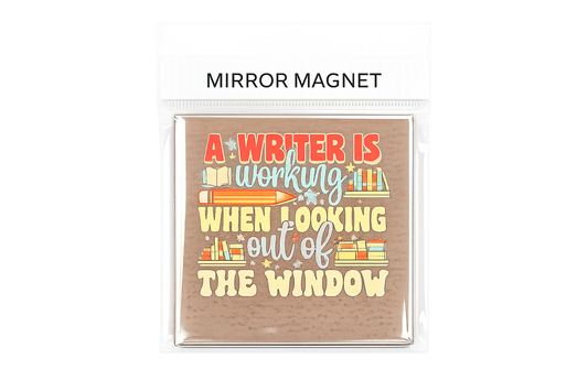 Bookish Mirror Magnets