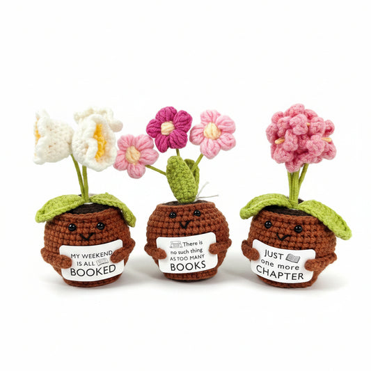 Flower Buddies – Book Lover Plant Pals