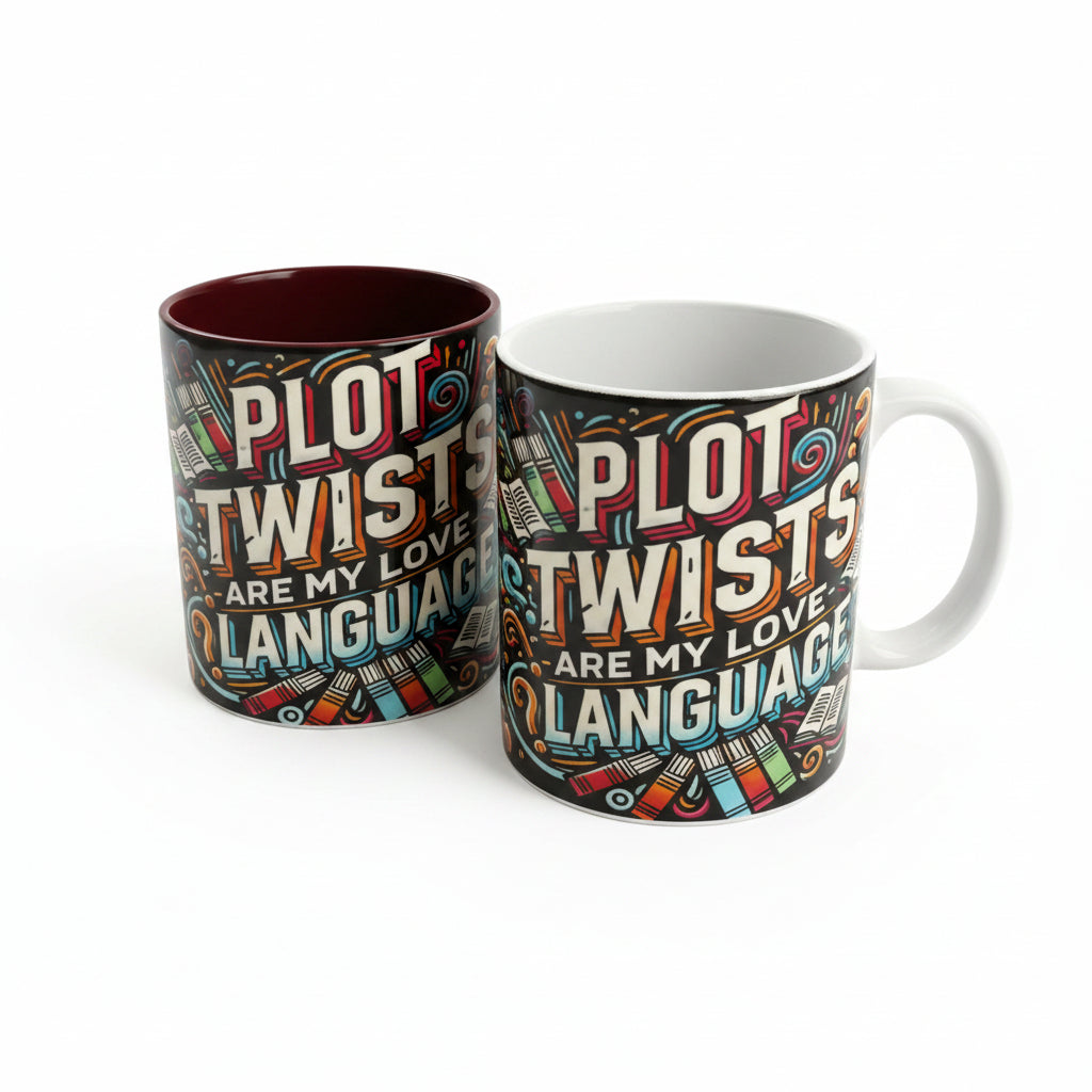 Writer & Reader Coffee Mug | Author Gift | Book Lover Mug