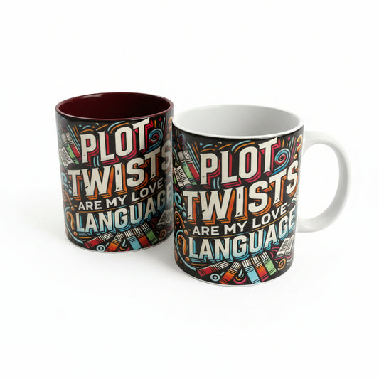 Writer & Reader Coffee Mug | Author Gift | Book Lover Mug
