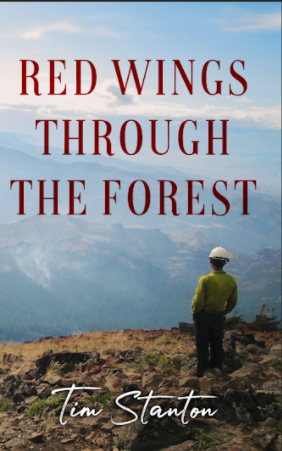 Red Wings Through the Forest