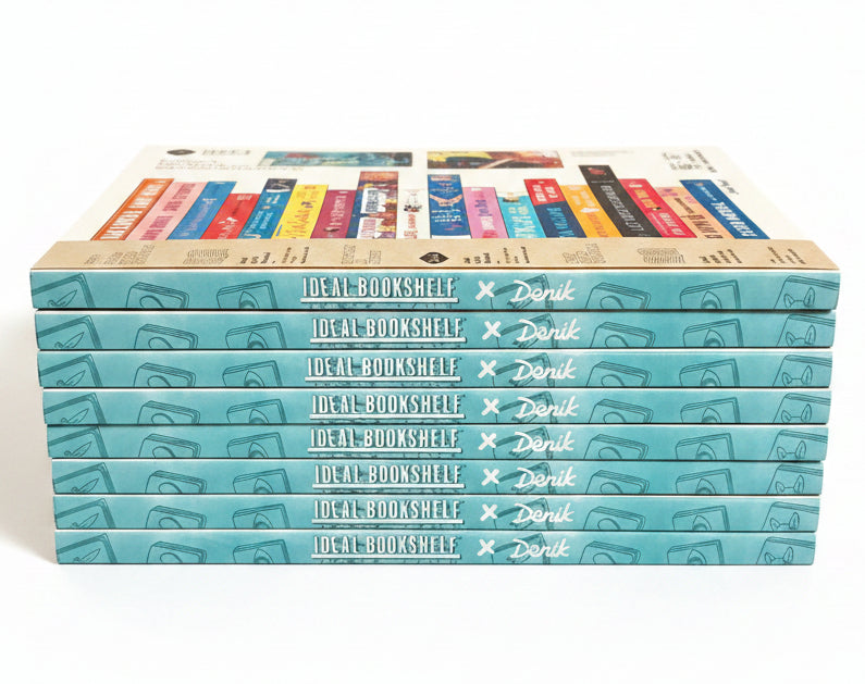 Romance Bookshelf Layflat Journal – Hardcover Book Lover Notebook