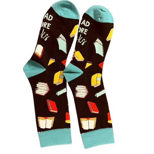 Book Lover Socks & Footies