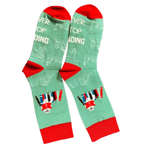 Book Lover Socks & Footies