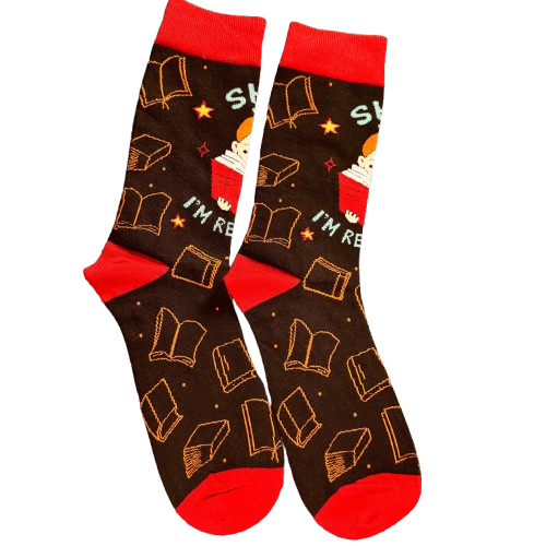 Book Lover Socks & Footies