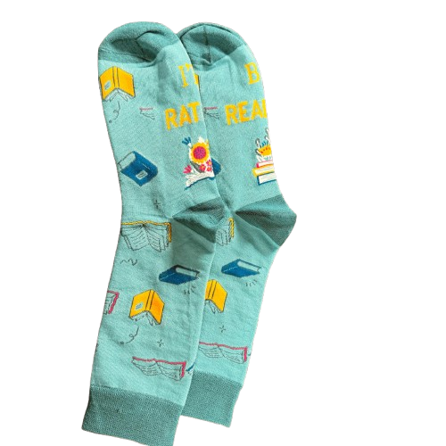Book Lover Socks & Footies