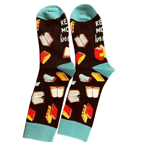 Book Lover Socks & Footies
