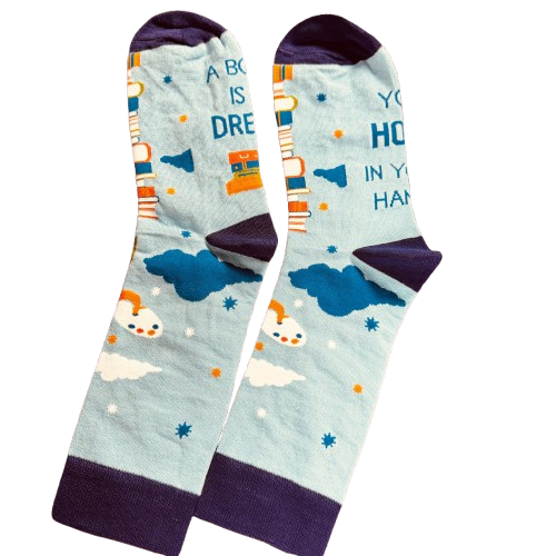 Book Lover Socks & Footies