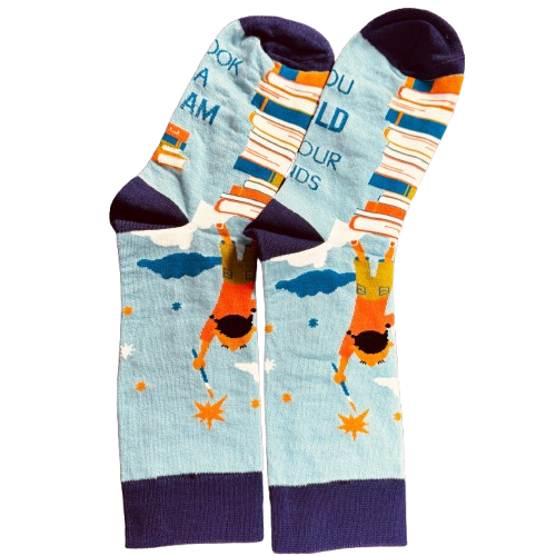 Book Lover Socks & Footies