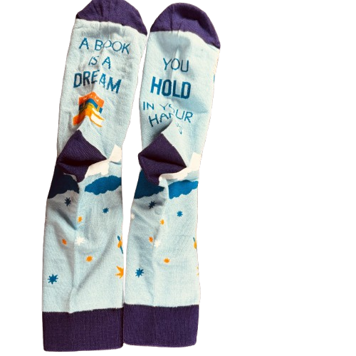 Book Lover Socks & Footies