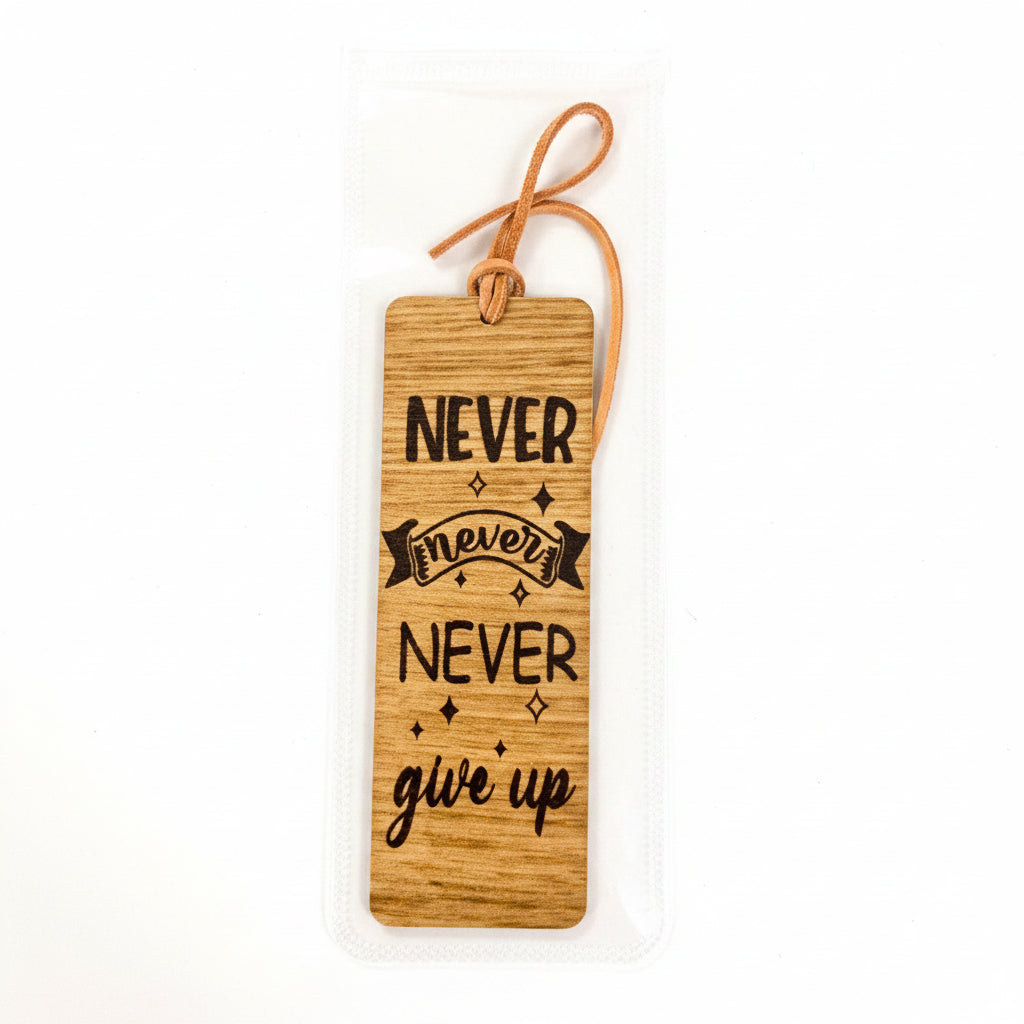 Inspirational Wood Bookmark Collection