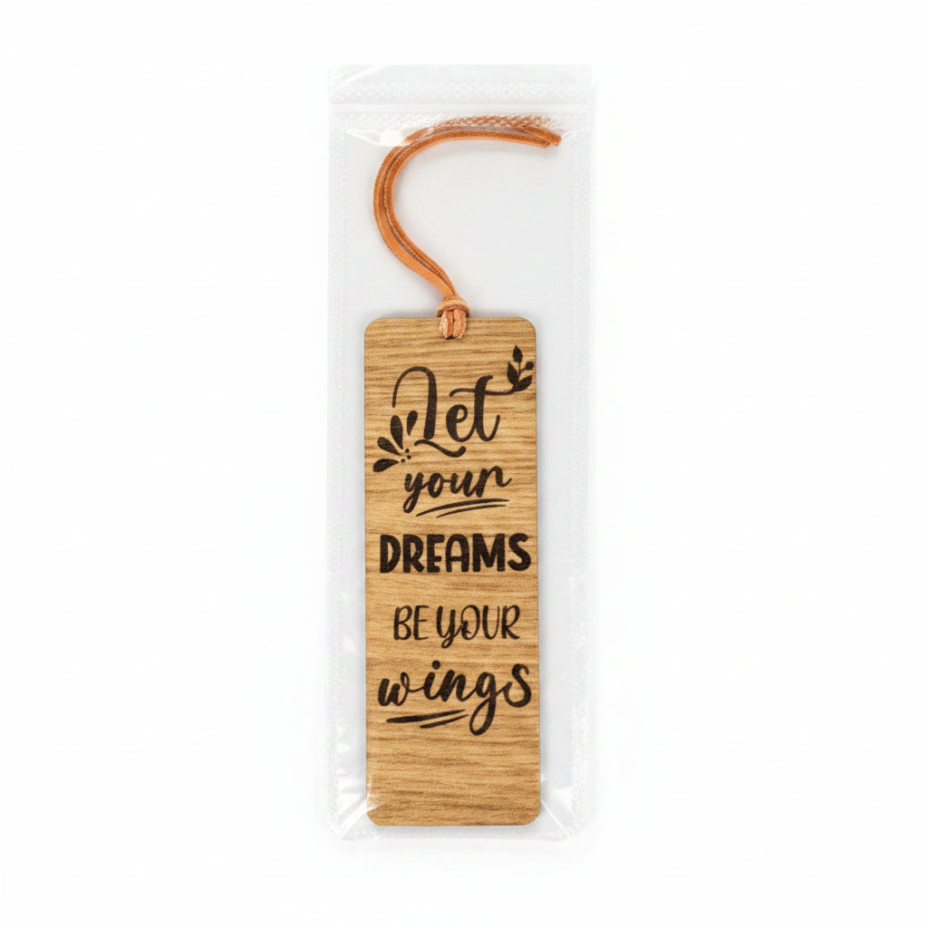 Inspirational Wood Bookmark Collection