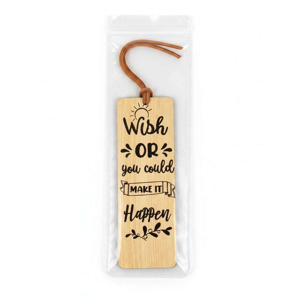 Inspirational Wood Bookmark Collection