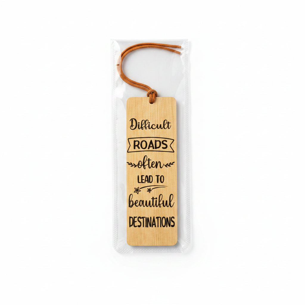 Inspirational Wood Bookmark Collection