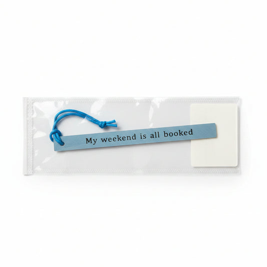 Luxury Slim Leather Bookmark Collection