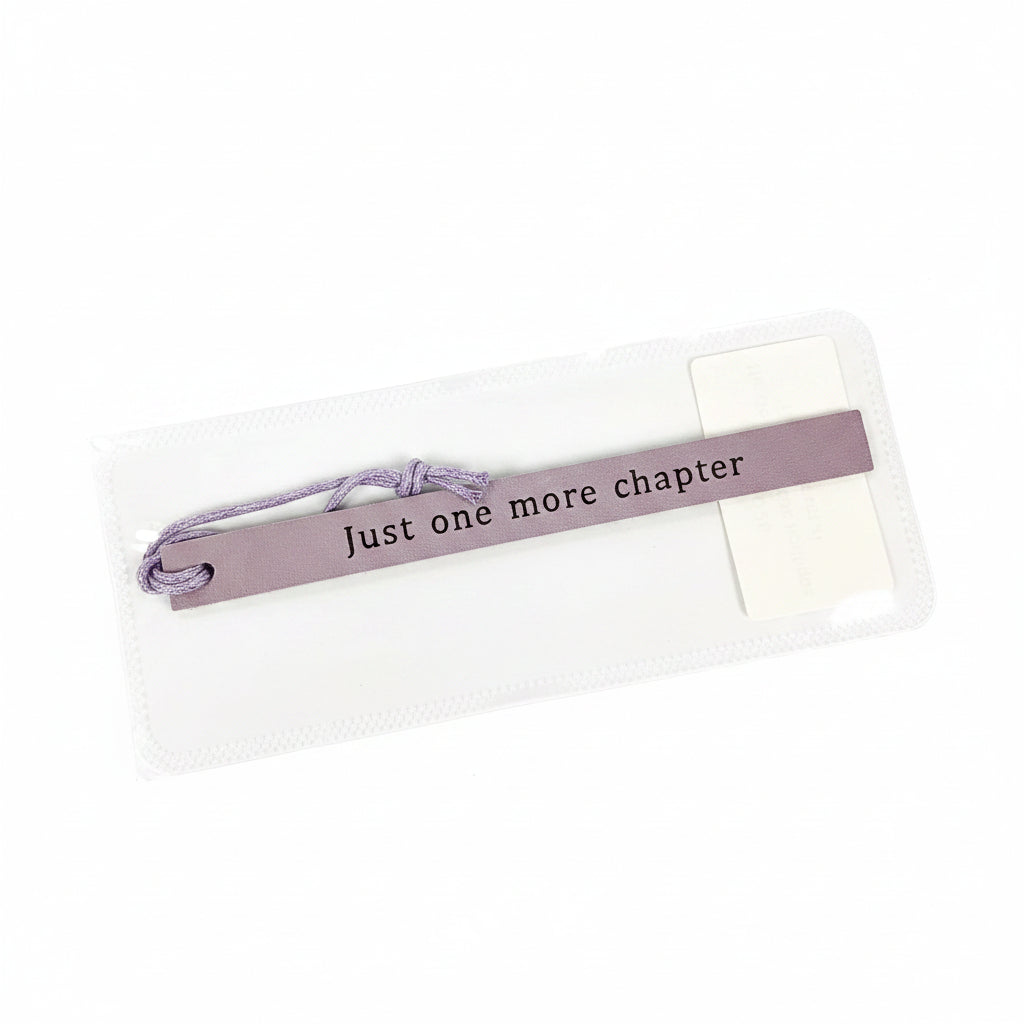 Luxury Slim Leather Bookmark Collection