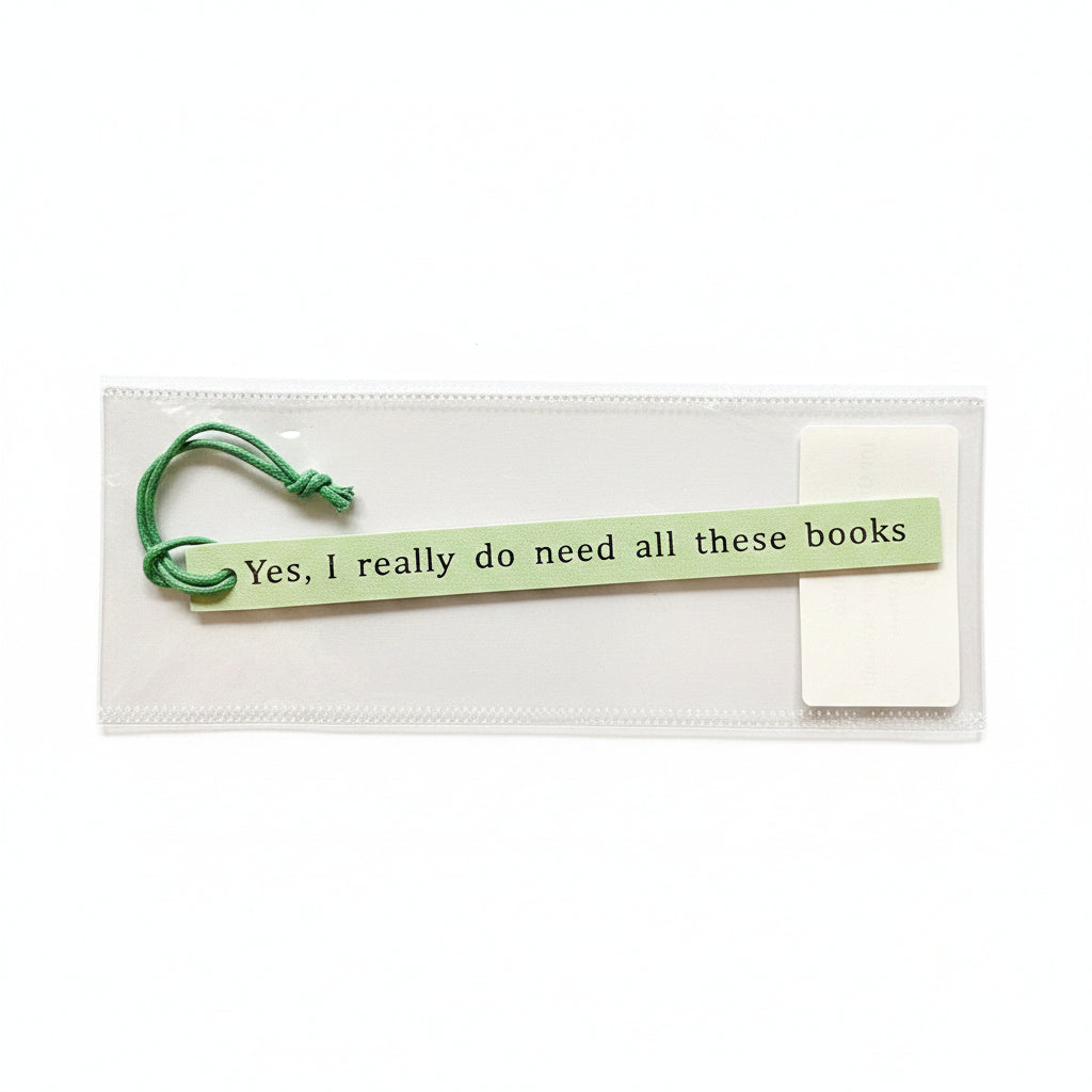 Luxury Slim Leather Bookmark Collection