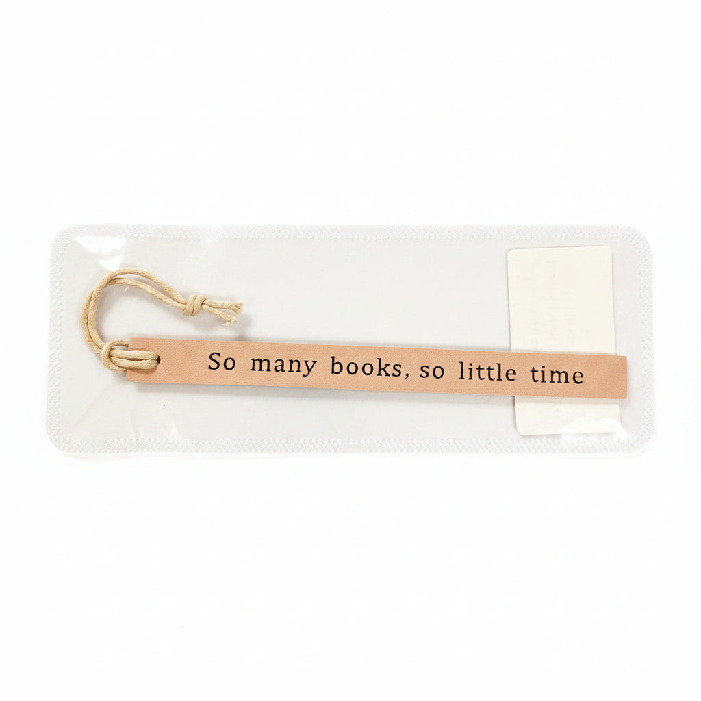 Luxury Slim Leather Bookmark Collection
