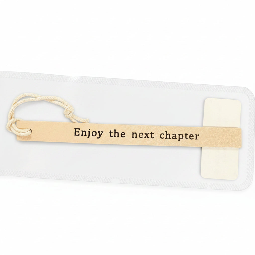 Luxury Slim Leather Bookmark Collection