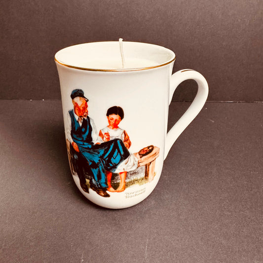 Between the Lines Candle – The Lighthouse Keeper's Daughter Collector's Mug Candle